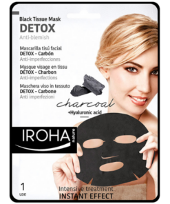 Køb Iroha Detox Black Sheet Mask - 1 stk online billigt tilbud rabat legetøj