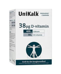 Køb Kalk 38 Âµg ( Calcium ) D-vitamin (180 tabletter) online billigt tilbud rabat online shopping