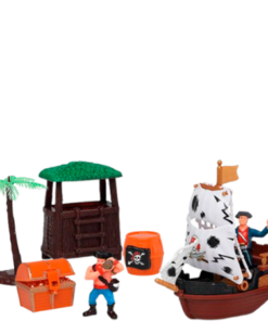 Køb Keyly Toys Pirate Ship Legesæt - 7 dele online billigt tilbud rabat legetøj