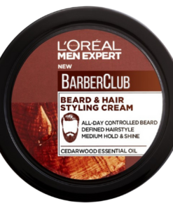 Køb L'Oreal Men Expert Barberclub Beard & Hair Styling Cream - 75 ml online billigt tilbud rabat legetøj