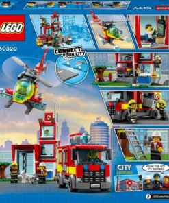 Køb Lego City 60320 Brandstation online billigt tilbud rabat legetøj