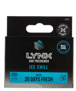 Køb Lynx Ice Chill Refill Luftfrisker til Bil - 2 stk online billigt tilbud rabat legetøj