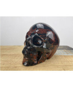 Køb Mahagony obsidian skull (Memento mori) online billigt tilbud rabat online shopping