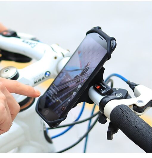 Køb Mobil Holder til Cykel i Fleksibel Silikone online billigt tilbud rabat legetøj