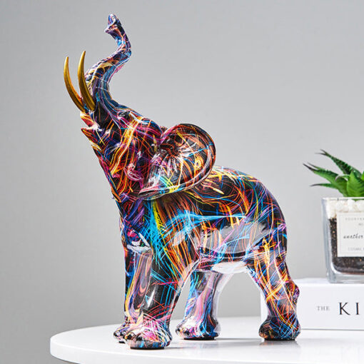 Køb Model Elefant - Kreative farverige figurer online billigt tilbud rabat online shopping