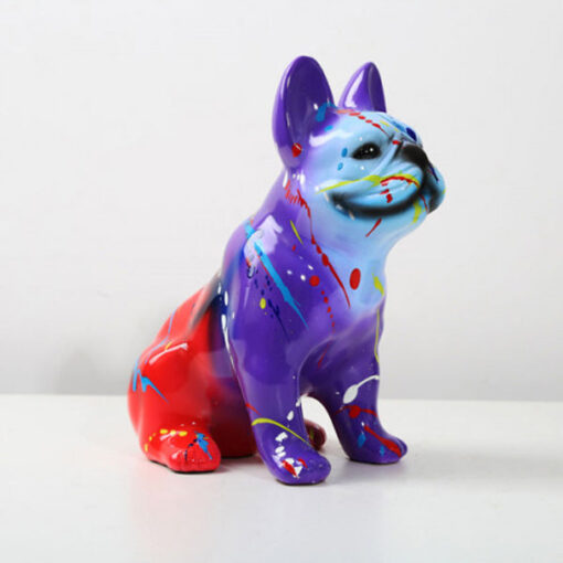 Køb Model dekorativ bulldog - Kreative farverige figurer online billigt tilbud rabat online shopping