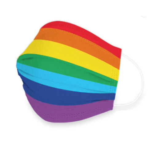 Køb Mundbind - Rainbow 3 lags engangsmaske online billigt tilbud rabat online shopping