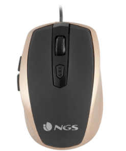 Køb NGS Tick Gold USB Optical Mouse - Guld & Sort (Open Box) online billigt tilbud rabat legetøj