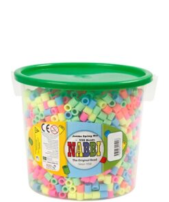 Køb Nabbi Jumbo Rørperler Pastel Mix - 550 stk online billigt tilbud rabat legetøj