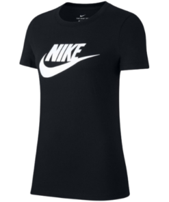 Køb Nike Sportswear Essential Icon Futura T-shirt - Sort online billigt tilbud rabat legetøj