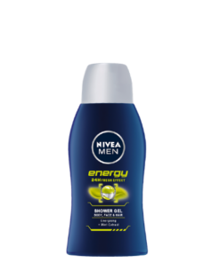 Køb Nivea Men Energy Shower Gel Rejseflaske - 50 ml online billigt tilbud rabat legetøj