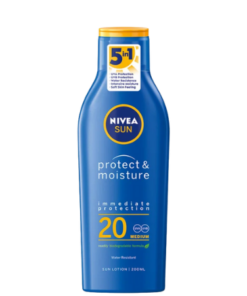 Køb Nivea Sun Protect & Moisture 5-in-1 Solcreme SPF20 200 ml online billigt tilbud rabat legetøj