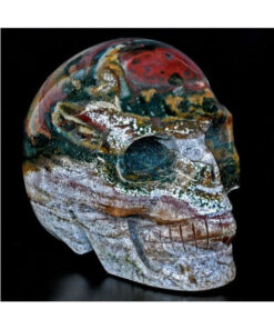 Køb Ocean Jasper skull from Madagascar online billigt tilbud rabat online shopping