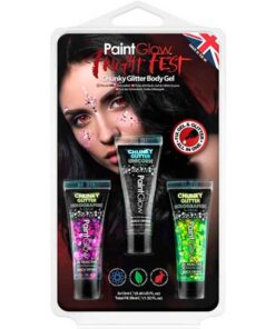 Køb PaintGlow Fright Fest Chunky Glitter Body Gel - 3 stk online billigt tilbud rabat legetøj