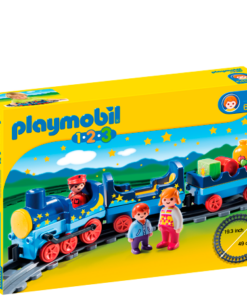 Køb Playmobil 1.2.3 Nattog m. Togskinner - 6880 online billigt tilbud rabat legetøj