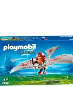 Køb Playmobil Knights Svævefly Med Dværg - 9342 online billigt tilbud rabat legetøj