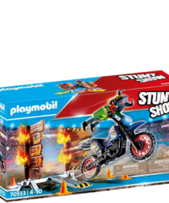 Køb Playmobil Stuntshow Motorcykel - 70553 online billigt tilbud rabat legetøj