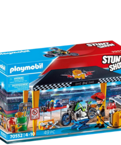 Køb Playmobil Stuntshow Værkstedstelt - 70552 online billigt tilbud rabat legetøj