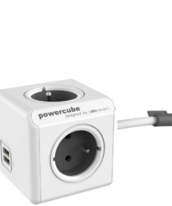 Køb PowerCube Extended USB Stikdåse m. 4 Udtag - 1