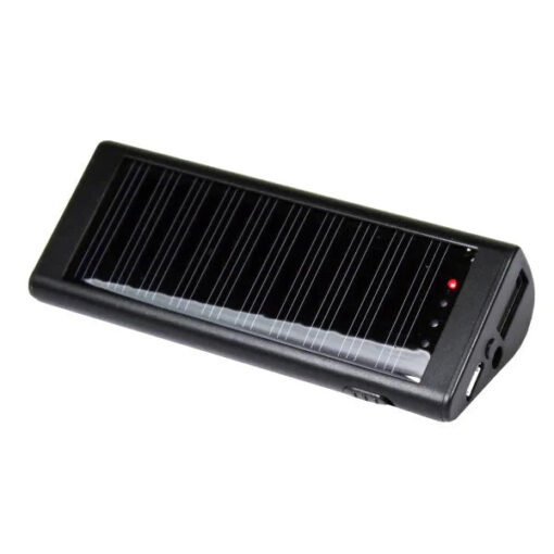 Køb PowerPlus Zebra 2000 mAh powerbank med solcelle opladning online billigt tilbud rabat online shopping