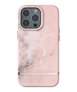 Køb Richmond & Finch Pink Marble iPhone 13 Pro Cover online billigt tilbud rabat legetøj