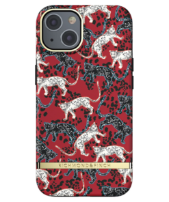 Køb Richmond & Finch Samba Red Leopard iPhone 13 Cover online billigt tilbud rabat legetøj