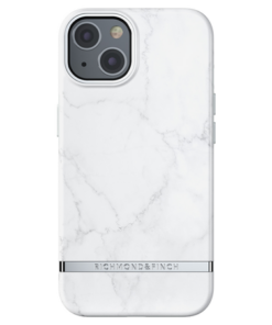 Køb Richmond & Finch White Marble iPhone 13 Cover online billigt tilbud rabat legetøj