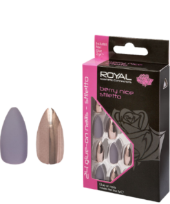 Køb Royal Kunstige Negle Berry Nice Stiletto - 24 stk online billigt tilbud rabat legetøj