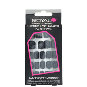 Køb Royal Nail Tips Midnight Spritzer Petite - 24 stk online billigt tilbud rabat legetøj