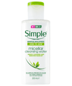 Køb Simple Kind To Skin Micellar Cleansing Water - 200ML online billigt tilbud rabat legetøj