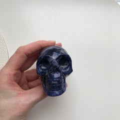 Køb Sodalite crystal skull skull online billigt tilbud rabat online shopping