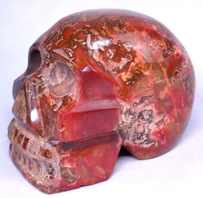 Køb Stone: beautiful jasper skull online billigt tilbud rabat online shopping