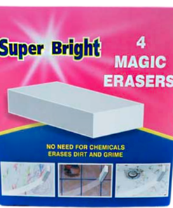 Køb Super Bright Magic Erasers Nano Svamp - 4 stk online billigt tilbud rabat legetøj