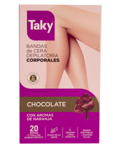 Køb Taky Chocolate Body Wax Strips - 20 stk online billigt tilbud rabat legetøj