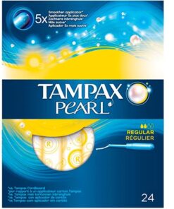 Køb Tampax Pearl Regular Tamponer - 24 stk online billigt tilbud rabat legetøj