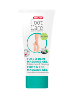 Køb Titania Foot Care Fod- & Ben Massage Gel - 100 ml online billigt tilbud rabat legetøj