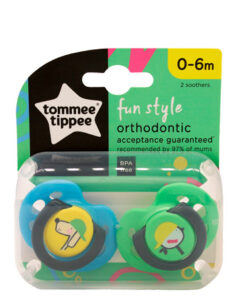 Køb Tommee Tippee Fun Style 0-6 mdr Sut - 2 stk online billigt tilbud rabat legetøj