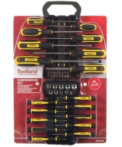 Køb Toolland HSET08N Skruetrækker- & Bitssæt - 44 dele online billigt tilbud rabat legetøj