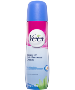 Køb Veet Spray-On Sensitive Hair Removal Cream 150 ml online billigt tilbud rabat legetøj