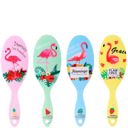 Køb Vitality Flamingo Hårbørste - Assorteret online billigt tilbud rabat legetøj