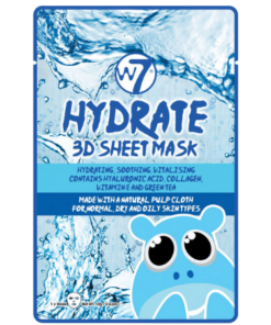 Køb W7 Hydrate 3D Sheet Maske online billigt tilbud rabat legetøj
