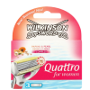 Køb Wilkinson Sword Quattro Women Papaya & Fersken Barberblade - 3 stk online billigt tilbud rabat legetøj