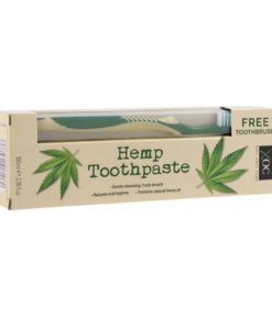 Køb XOC Hemp Tandpasta Med Tandbørste 100 ml online billigt tilbud rabat legetøj