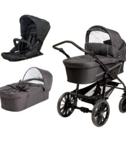 shop BabyTrold kombivogn - Star - Ebony af BabyTrold - online shopping tilbud rabat hos shoppetur.dk