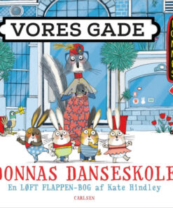 shop Donnas danseskole - Vores gade - Papbog af  - online shopping tilbud rabat hos shoppetur.dk