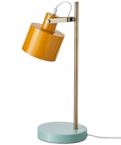 shop Dyberg Larsen bordlampe - Ocean - Karrygul og tyrkis af Dyberg Larsen - online shopping tilbud rabat hos shoppetur.dk