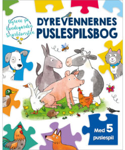 shop Dyrevennernes puslespilbog - Indbundet af  - online shopping tilbud rabat hos shoppetur.dk