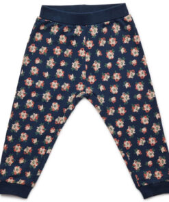 shop Friends sweatpants - Mørkeblå med blomsterprint af Friends - online shopping tilbud rabat hos shoppetur.dk