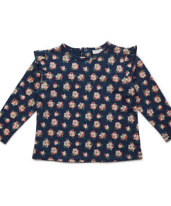 shop Friends sweatshirt - Mørkeblå med blomster af Friends - online shopping tilbud rabat hos shoppetur.dk