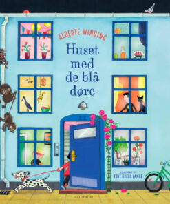 shop Huset med de blå døre - Indbundet af  - online shopping tilbud rabat hos shoppetur.dk